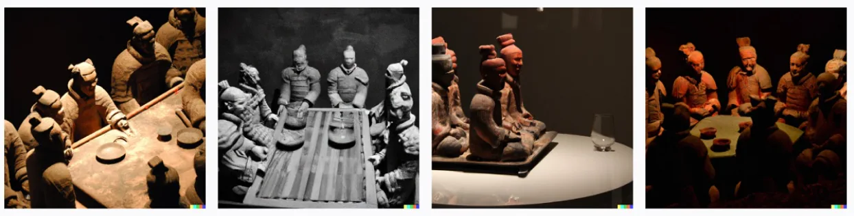Screen Shot 2023-02-05 at 8.28.41 PM.png Terracotta warriors sitting around a table