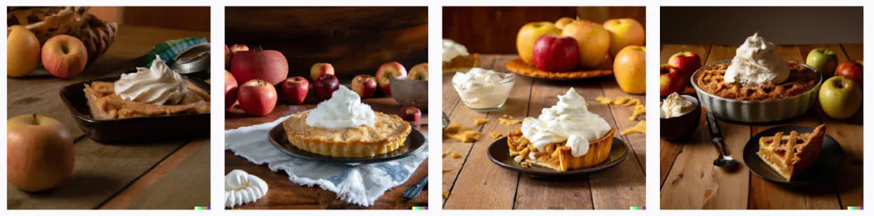 Screen Shot 2023-02-05 at 8.29.23 PM.png photo of an apple pie with a dollop of whipped cream